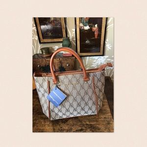 Adrienne  Vittadini Signature Satchel